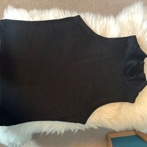 Black Turtleneck Top
